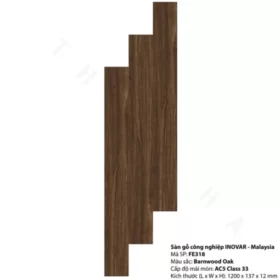 Sàn Gỗ Inovar FE318 2 Sàn Gỗ Inovar Fe318