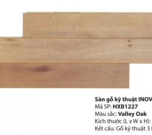 Sàn Gỗ Kỹ Thuật Inovar Hxb1227
