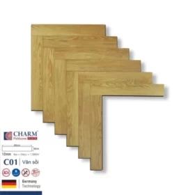 Sàn gỗ xương cá Charm Wood C01 2 Sàn Gỗ Xương Cá Charm Wood C01
