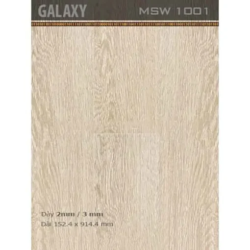 Sàn Nhựa Galaxy MSW 1001 1 Sàn Nhựa Galaxy MSW 1001
