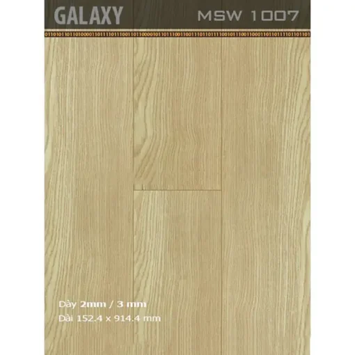 Sàn Nhựa Galaxy MSW 1007 1 Sàn Nhựa Galaxy Msw 1007
