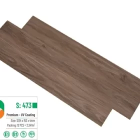 Sàn Nhựa Hèm Khóa Glotex S473