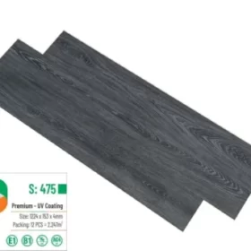 Sàn Nhựa Hèm Khóa Glotex S475