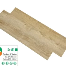 Sàn Nhựa Hèm Khóa Glotex S481