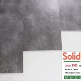 Sàn Nhựa Hèm Khóa Solid Tile S502